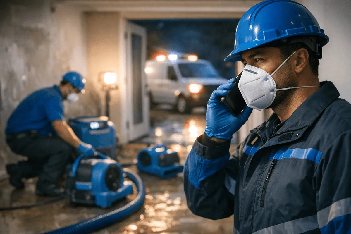 24/7 Service service by 911 Disaster Restorations