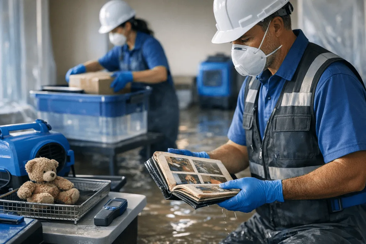Content Restoration service by 911 Disaster Restorations