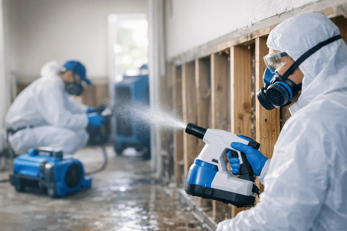 Disinfection service by 911 Disaster Restorations