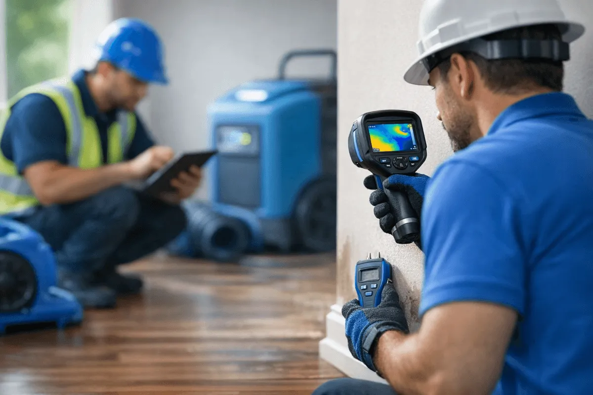 Moisture Mapping service by 911 Disaster Restorations