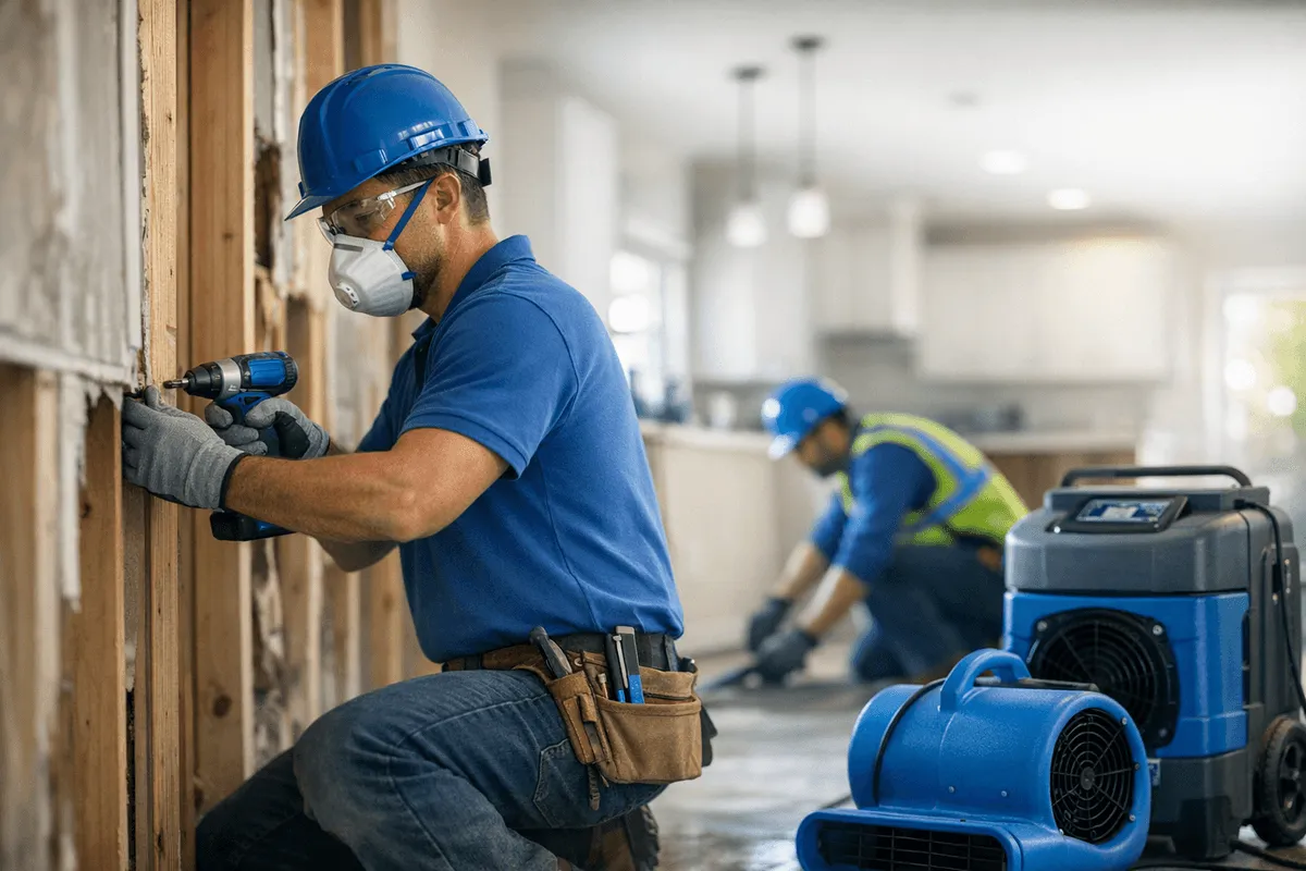 Reconstruction service by 911 Disaster Restorations