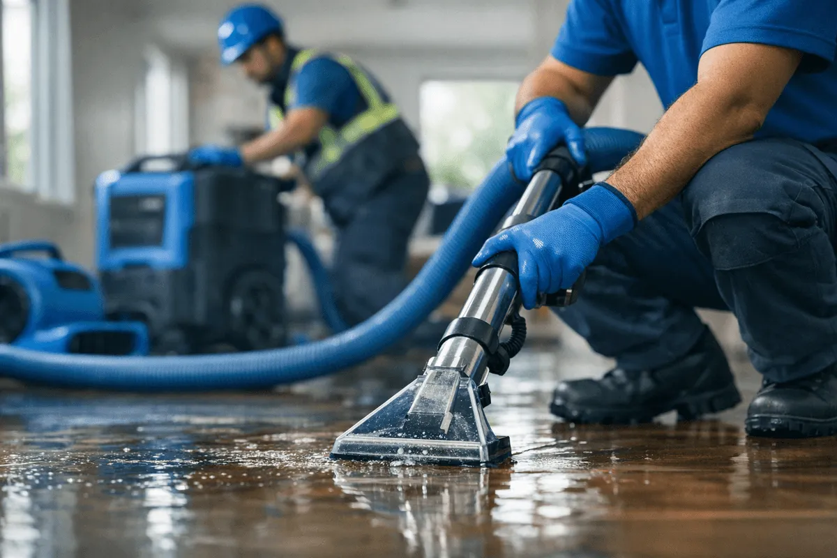 Water Extraction service by 911 Disaster Restorations